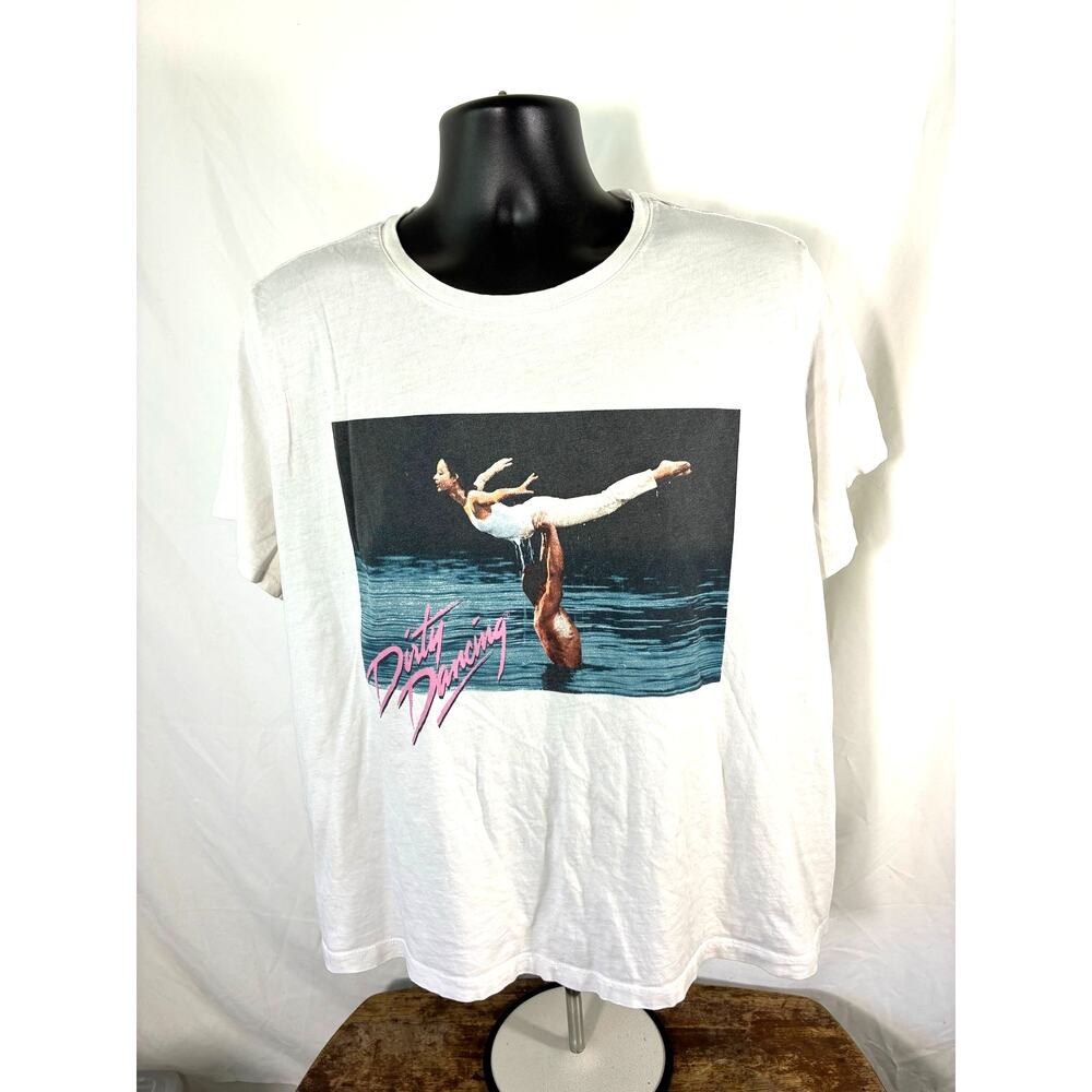 Dirty Dancing H&M T Shirt XXL White Movie Graphic Tee